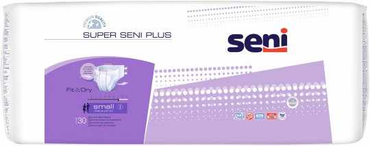 Подгузники для взрослых "SUPER SENI PLUS" Small по 30 шт.