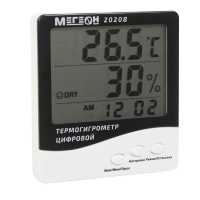 Термогигрометр цифровой настольный Мегеон 20208