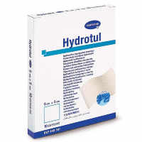 Гидротюль / Hydrotul - гидроактивная атравматичная мазевая повязка, 5 х 5 см
