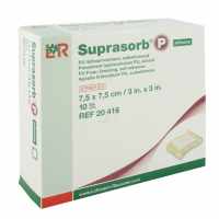 Супрасорб П / Suprasorb P - полиуретановая адгезивная губчатая повязка, 7,5x7,5 см