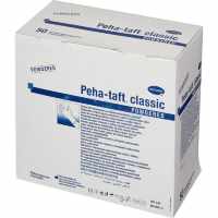 Перчатки медицинские хирургические латексные стерильные PEHA-TAFT Classic опудренные ПАФ, размер 6,5 (50 пар в упаковке)