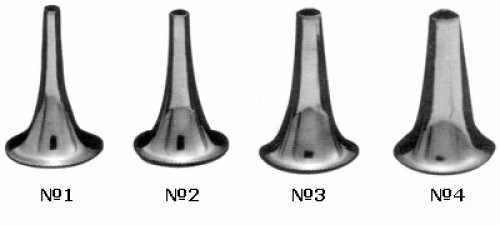 Воронка ушная никелированная ворсма 3