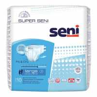 Super Seni / Супер Сени - подгузники для взрослых, размер L, 10 шт.