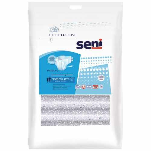 Super Seni / Супер Сени - подгузники для взрослых, размер M, 1 шт.