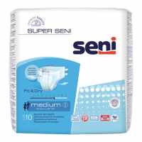 Super Seni / Супер Сени - подгузники для взрослых, размер M, 10 шт.