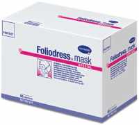 Foliodress mask Comfort special для лиц, носящих очки и бороду /зеленые/; 50 шт.