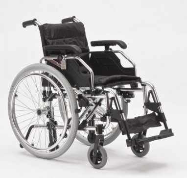 Кресло-коляска (ММ) FS957LQ механическая алюминиевая