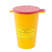 Ёмкость-контейнер для сбора острого инструментария 1.5 литра