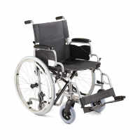 Кресло-коляска для инвалидов Н 001 с дополнительными колесами