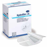 Hydrofilm I.V. control / Гидрофилм Ай Ви контрол- пленочная повязка для фиксации катетеров, 9 см x 7 см