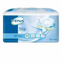 Тена Слип Плюс / Tena Slip Plus - дышащие подгузники для взрослых, размер XS, 30 шт.