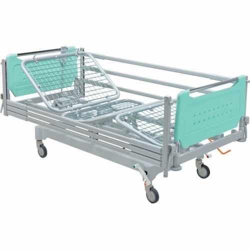Медицинская четырехсекционная кровать с электроприводом на подкате 11-cp159