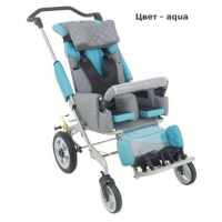 Детская инвалидная коляска ДЦП Рейсер Rc размер 3 , Aqua