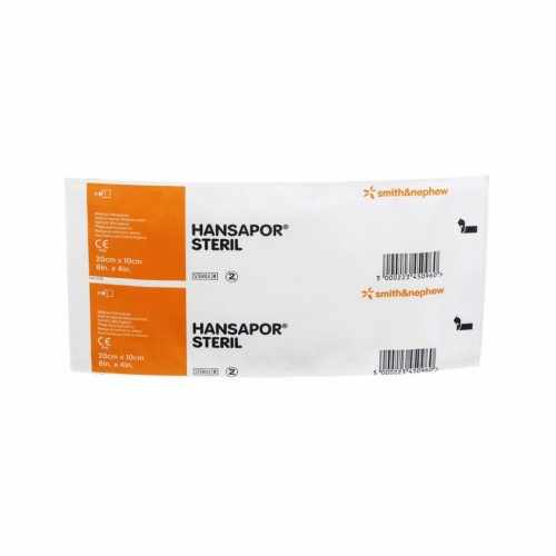 Хансапор стерильный / Hansapor sterile - самоклеящаяся абсорбирующая повязка, 20 см x 10 см