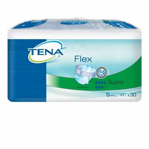 Тена Флекс Супер / Tena Flex Super - подгузники для взрослых с поясом, размер S, 30 шт.