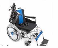 Кресло-коляска FS101A-46 черно-синий