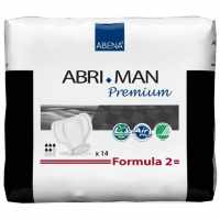 Abena Abri-Man Premium Formula 2 / Абена Абри-Мен Премиум Формула 2 - мужские урологические прокладки, 14 шт.