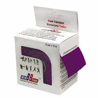 BBTape - кинезио тейп, фиолетовый, 5 см x 5 м