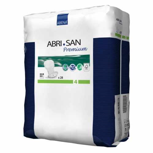 Abena Abri-San Premium 4 / Абена Абри-Сан Премиум 4 - урологические анатомические прокладки, 28 шт.