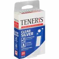 Набор пластырей Teneris Clear Silver (20 штук в упаковке)
