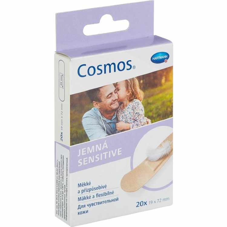 Набор пластырей Cosmos Sensitive для чувствительной кожи (20 штук в упаковке)