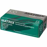 Перчатки медицинские латексные нестерильные Matrix Extra 50 пар размер L (текстурированные, неопудренные)