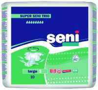 Подгузники для взрослых "SUPER SENI TRIO" Large по 10 шт.