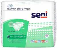 Подгузники для взрослых "SUPER SENI TRIO" Extra Large по 10 шт.