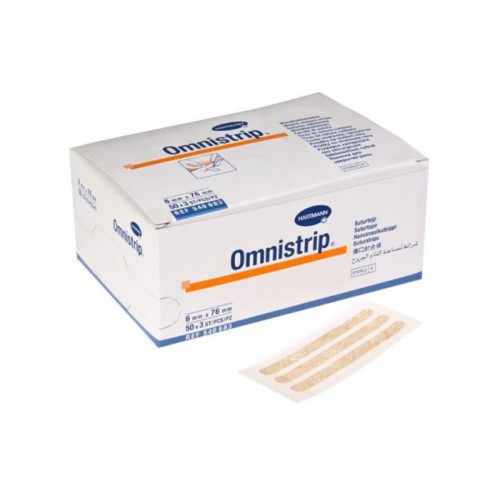 Омнистрип / Omnistrip - стерильные полоски на операционные швы, 6x76 мм, 3 шт.