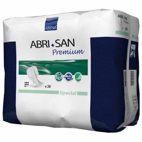 Abena Abri-San Premium Special / Абена Абри-Сан Специальные - урологические анатомические прокладки, 28 шт.