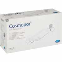 Пластырь-повязка Cosmopor Antibacterial стерильная послеоперационная с серебром 20х10 см (25 штук в упаковке)