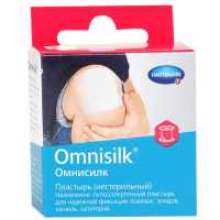 Omnisilk / Омнисилк - пластырь из искусственного шелка, с еврохолдером, 1,25 см x 5 м