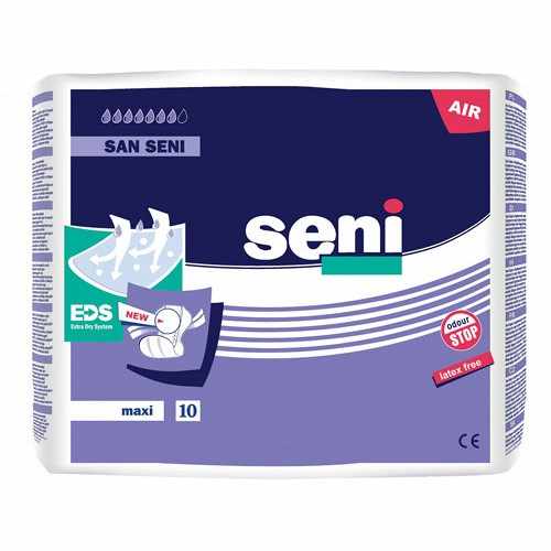 San Seni Maxi / Сан Сени Макси - анатомические подгузники для взрослых, 10 шт.