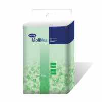 МолиНеа / MoliNea - одноразовые впитывающие пеленки, размер 60x60 см, 130 г/м2, 10 шт.