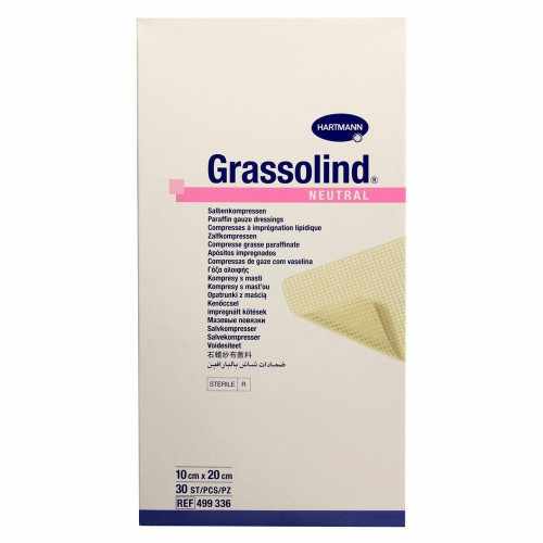 Гразолинд / Grassolind - сетчатая покрывающая повязка, 10x20 см
