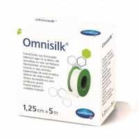 Omnisilk / Омнисилк - пластырь из искусственного шелка, без еврохолдера, 1,25 см x 5 м