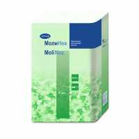 МолиНеа / MoliNea - одноразовые впитывающие пеленки, размер 90х60 см, 130 г/м2, 10 шт.