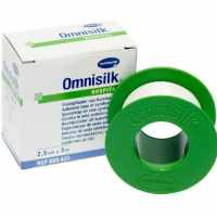 Omnisilk / Омнисилк - пластырь из искусственного шелка, без еврохолдера, 2,5 см x 5 м