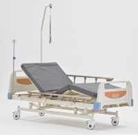 Медицинская кровать с винтовой регулировкой высоты e-31 сигма-31 в комплекте с матрасом