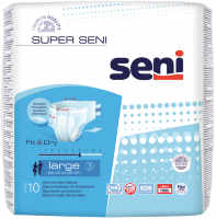 Подгузники для взрослых для средней и тяжёлой степени недержания, дышащие SUPER SENI