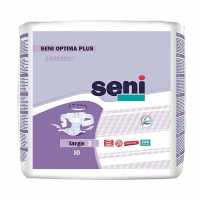 Seni Optima Plus / Сени Оптима Плюс - подгузники для взрослых с поясом, размер L, 10 шт.