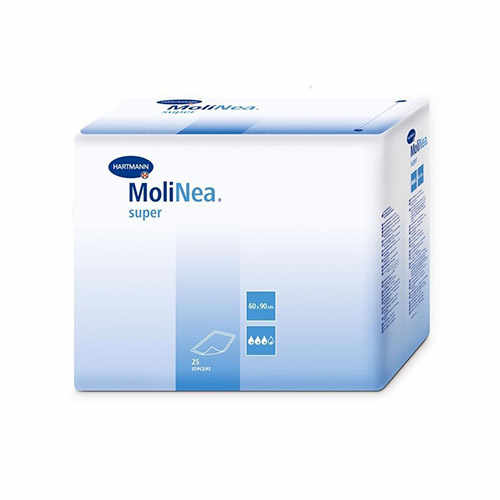 МолиНеа Супер / MoliNea Super - одноразовые впитывающие пеленки, 90x60 см, 170 г/м2, 50 шт.