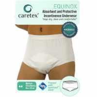 Caretex Equinox / Кертекс Эквинокс - многоразовые впитывающие трусы, размер XL, цвет белый