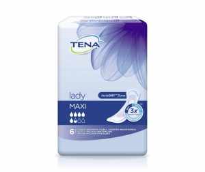Урологические прокладки для женщин tena lady maxi 6 шт.