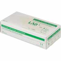 Перчатки медицинские виниловые LAB неопудренные размер S (50 пар в упаковке)