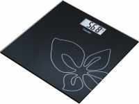 Весы дизайнерские Beurer GS27 Black Flower