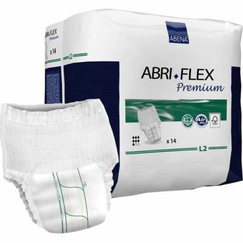 Абена Абри-Флекс Премиум / Abena Abri-Flex Premium – впитывающие трусы для взрослых, L2, 14 шт.