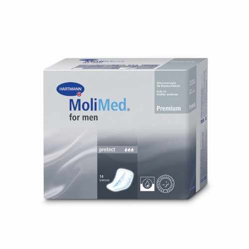 MoliMed Premium for men Protect / МолиМед Премиум Протект - мужские урологические вкладыши, 14 шт.