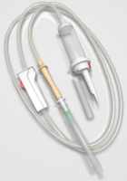 Система инфузионная для переливания растворов (инъекц. узел, пластик. шип и встр. клапан) 25 шт