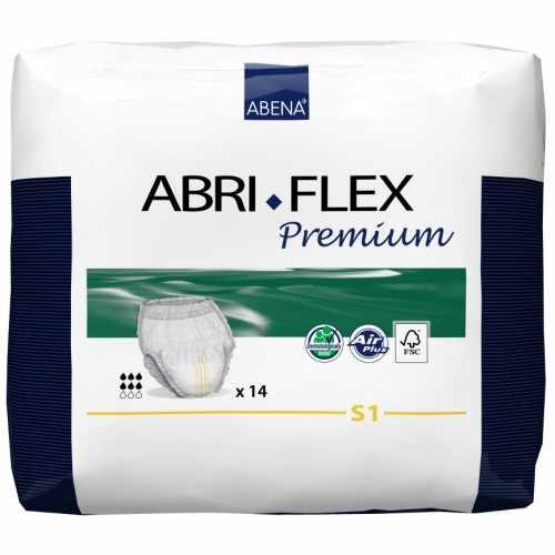Abena Abri-Flex Premium / Абена Абри-Флекс Премиум - впитывающие трусы для взрослых S1, 14 шт.
